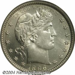 1896-S[25C] MS64 PCGS.