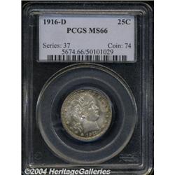 1916-D[25C] MS66 PCGS.