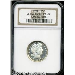 1898[25C] PR67 Ultra Cameo NGC.