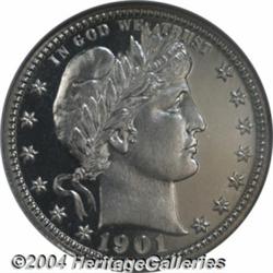 1901[25C] PR66 Cameo NGC.