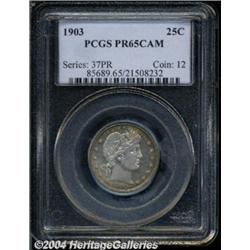 1903[25C] PR65 Cameo PCGS.