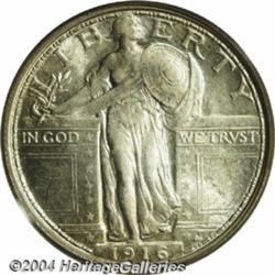 1916[25C] MS62 PCGS.