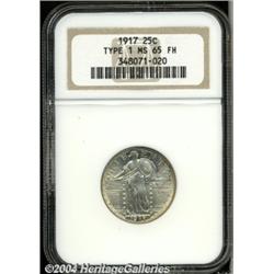1917[25C] Type One MS65 Full Head NGC.