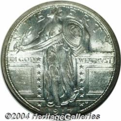 1917[25C] Type One MS67 Full Head NGC.