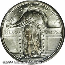 1917-D[25C] Type One MS67 Full Head PCGS.