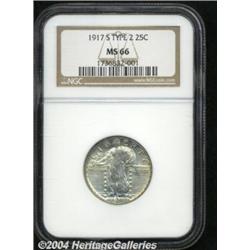 1917-S[25C] Type Two MS66 NGC.