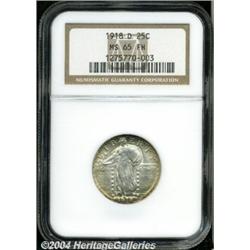 1918-D[25C] MS65 Full Head NGC.