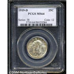 1919-D[25C] MS64 PCGS.