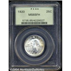 1920[25C] MS65 Full Head PCGS.