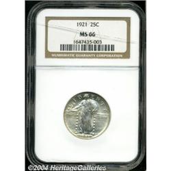 1921[25C] MS66 NGC.