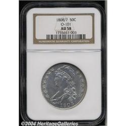 1808/7[50C] AU58 NGC.