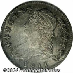 1811[50C] Small 8 MS65 NGC.