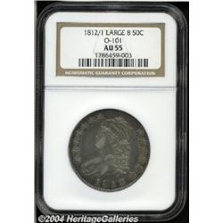 1812/1[50C] Large 8 AU55 NGC.