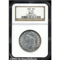1822[50C] MS61 NGC.