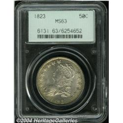 1823[50C] MS63 PCGS.