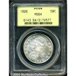 1826[50C] MS64 PCGS.