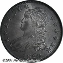 1829/7[50C] MS64 NGC.