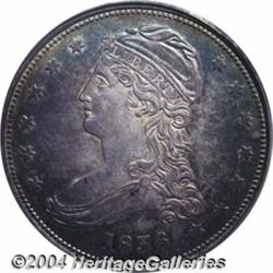 1836[50C] Reeded Edge AU53 PCGS.