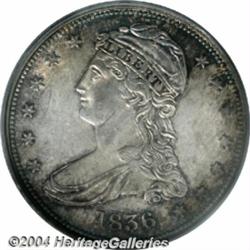 1836[50C] Reeded Edge MS63 PCGS.