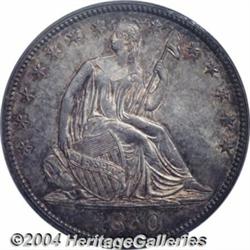 1850[50C] MS64 PCGS.