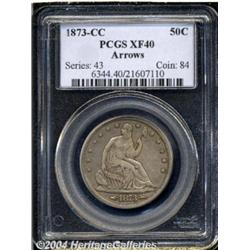 1873-CC[50C] Arrows XF40 PCGS.