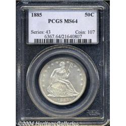 1885[50C] MS64 PCGS.
