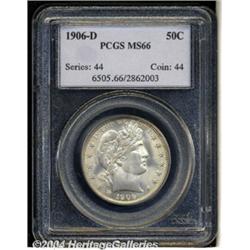 1906-D[50C] MS66 PCGS.