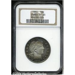 1893[50C] PR65 Cameo NGC.