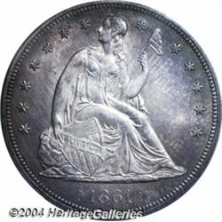 1861[S$1] MS61 PCGS.