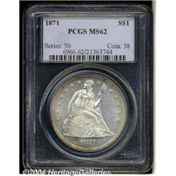 1871[S$1] MS62 PCGS.