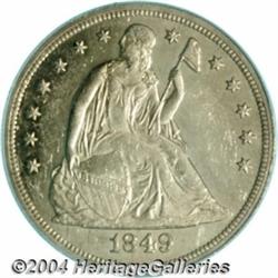 1849[S$1] PR58 PCGS.