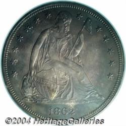 1862[S$1] PR63 PCGS.