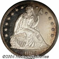 1863[S$1] PR64 Cameo PCGS.