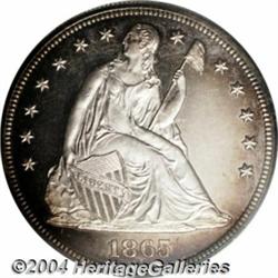 1865[S$1] PR64 Cameo PCGS.