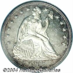 1866[S$1] Motto PR64 Cameo PCGS.