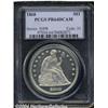 Image 3 : 1868[S$1] PR64 Deep Cameo PCGS.