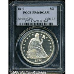 1870[S$1] PR66 Deep Cameo PCGS.