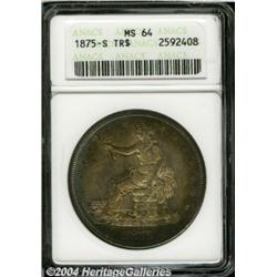 1875-S[T$1] MS64 ANACS.