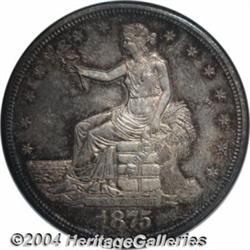 1875-S[T$1] MS65 NGC.