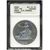 Image 1 : 1875[T$1]--Cleaned, Rim Damaged--ANACS. Net PR55.
