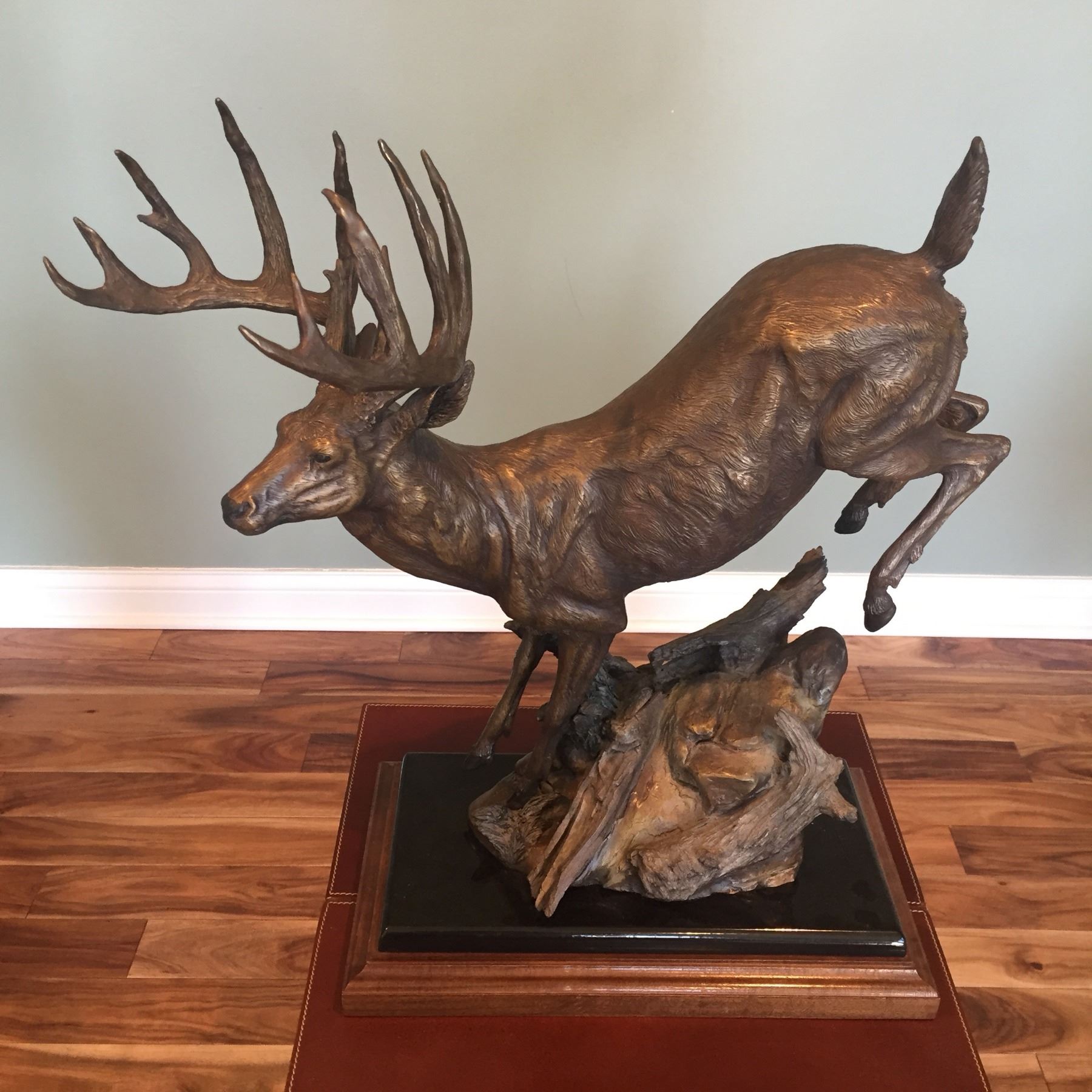 Whitetail Bronze Sculpture