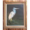 Image 1 : “Great Blue Heron” - Original Oil on Canvas Painting by Peter Darro