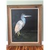 Image 2 : “Great Blue Heron” - Original Oil on Canvas Painting by Peter Darro