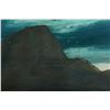 Image 2 : CLOSE ENCOUNTERS OF THE THIRD KIND (1977) - Matthew Yuricich Matte Painting - Sky Behind Devil's Tow