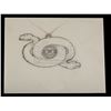 Image 3 : CONAN THE BARBARIAN (1982) - Ron Cobb Hand-Drawn Set Emblem, Amulet and Giant Snake Designs