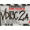 Image 8 : A GOOD DAY TO DIE HARD (2013) - A' Camera Clapperboard
