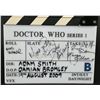 Image 2 : DOCTOR WHO (TV 2005 -) - Production-Used Autographed Clapperboard