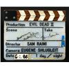 Image 3 : EVIL DEAD 2 (1987) - A' Camera Clapperboard