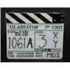 Image 1 : GLADIATOR (2000) - 2nd Unit Clapperboard