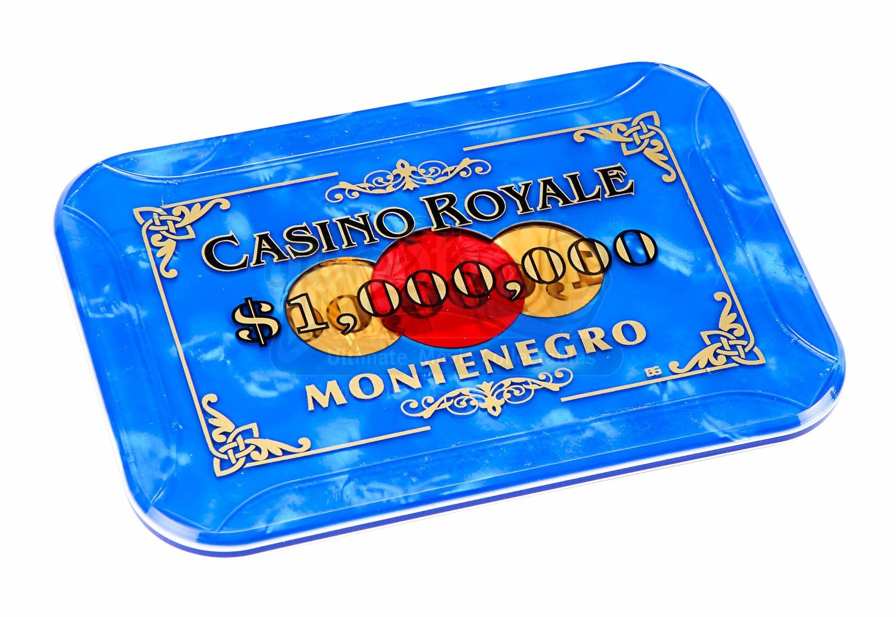 JAMES BOND CASINO ROYALE (2006) 1,000,000 Montenegro Casino Royale Chip